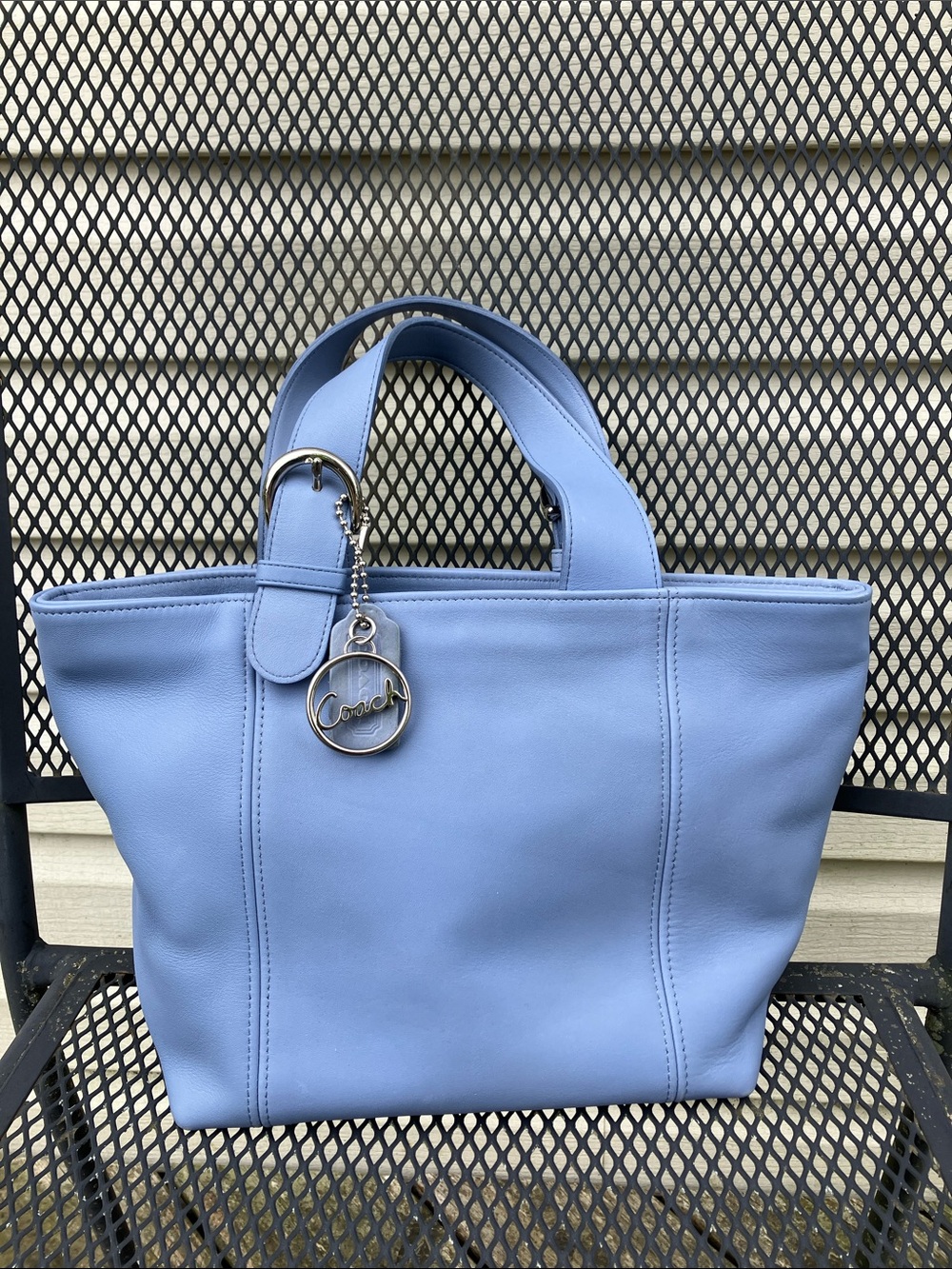 Coach Vintage Waverly SoHo Buckle Bag Periwinkle Blue 4133